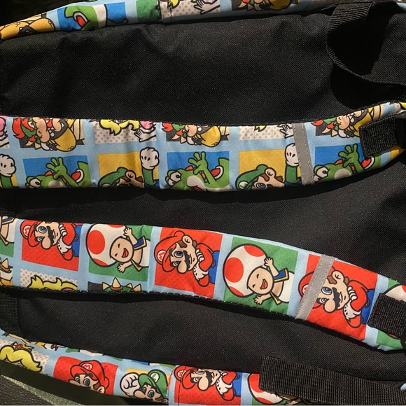 Nintendo Super Mario Multicolor  Backpack standard size - Picture 2 of 3